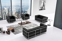 Fauteuil canadien Corbusier noir