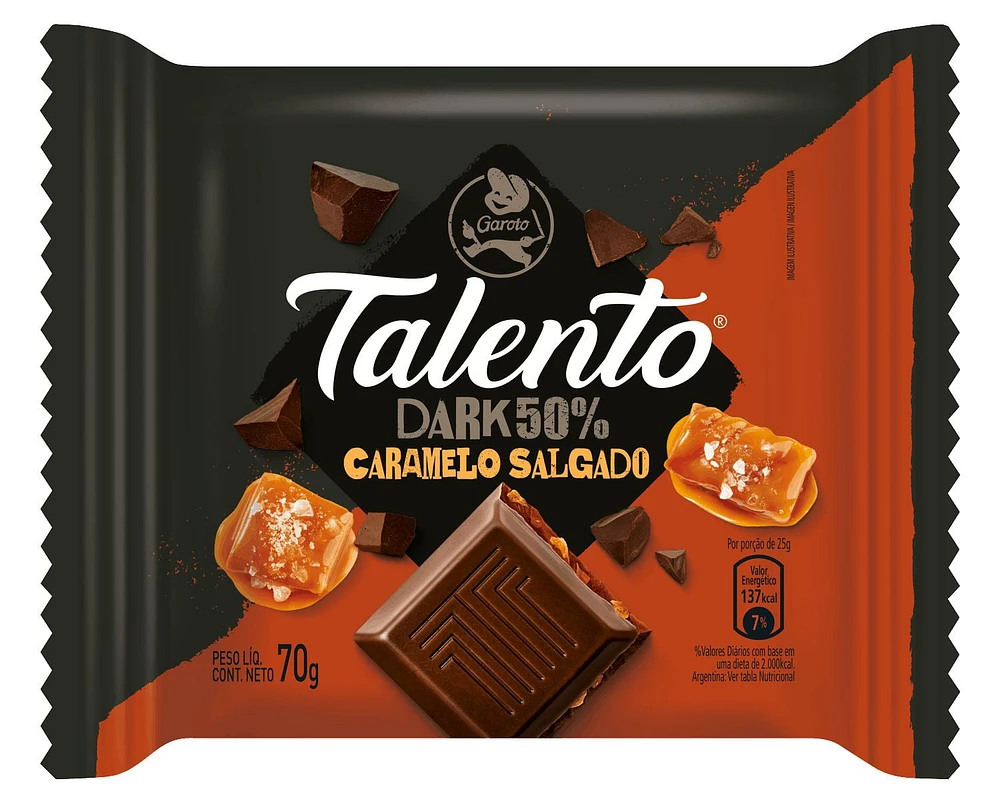 Garoto Talento Dark w/Salted Caramel