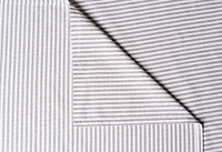 Nappe à rayures bistrot 100 % coton Fabstyles