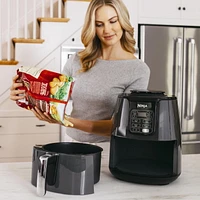 Ninja AF100C, 4-Quart Air Fryer, Black, 1550W, Non-stick basket