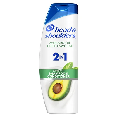 Head & Shoulders Avocado Oil 2 in 1 Anti-Dandruff Shampoo and Conditioner, 370ml