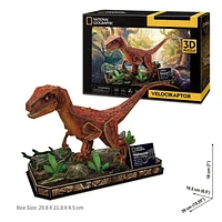 National Geographic 3D Puzzle: Velociraptor