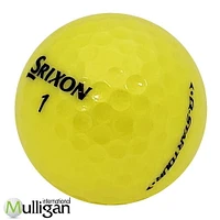 Mulligan - 36 balles de golf récupérées Srixon Q-Star Tour 5A, Jaune