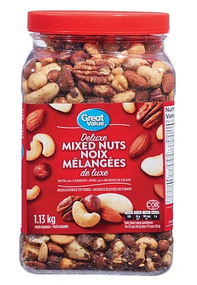 Great Value Deluxe Mixed Nuts, 1.13 kg