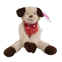 WAY TO CELEBRATE une petite peluche pour chiot suspendue avec son, 11,5 pouces