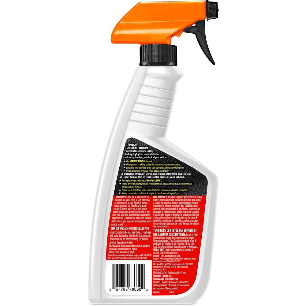 Protecteur Armor All Ultra Shine (473 millilitres [16 oz liq.]) Protecteur (473 millilitres [1