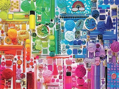 Ceaco Colorstory 750 Pièces Puzzle Arc En Ciel