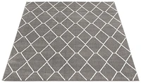 Tapis ECARPET Contemporain pour Salon, Chambre à Coucher, Salle Manger, Collection Diamante