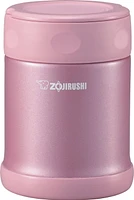 Zojirushi Vacuum Insulated Stainless Steel 12 Oz. Food Jar, Shiny Pink
