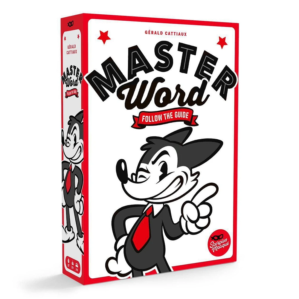 Master word Follow the guide - English Board Game
