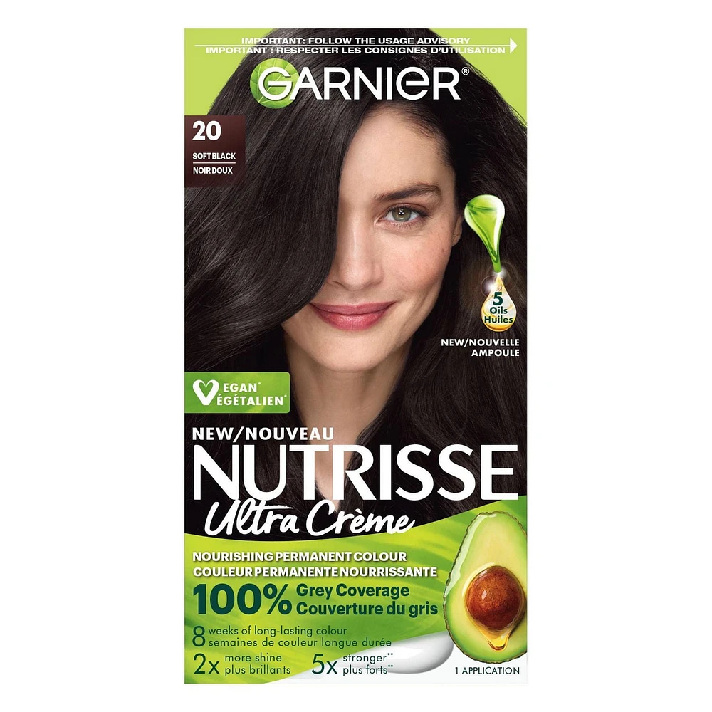 Garnier Nutrisse Ultra Crème, Coloration Permanente, Longue-Durée