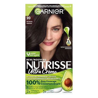 Garnier Nutrisse Ultra Crème, Coloration Permanente, Longue-Durée