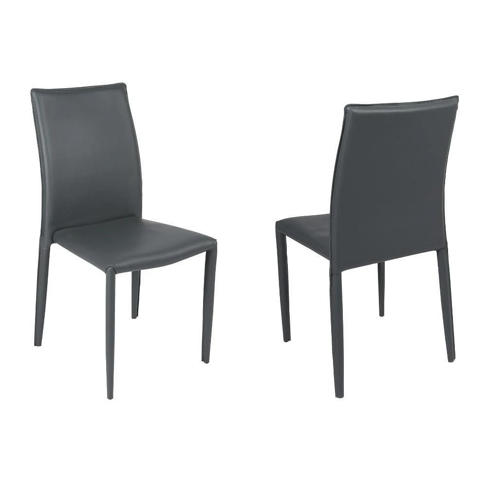 Chaise de salle à manger Canadian Max grise