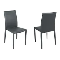 Chaise de salle à manger Canadian Max grise