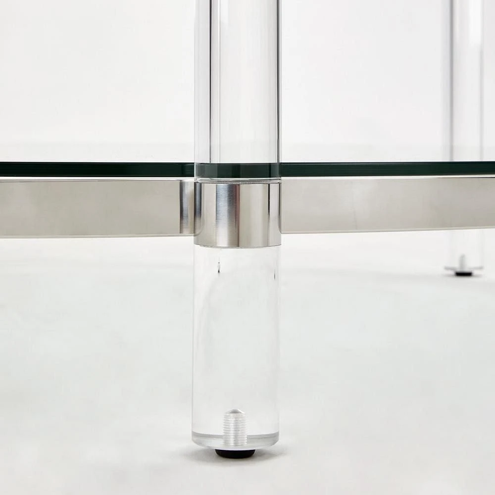 Home Gear Table basse en argent