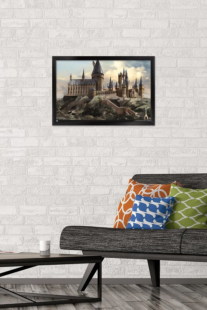 The Wizarding World: Harry Potter - Hogwarts at Sunrise Wall Poster, 22.375" x 34"