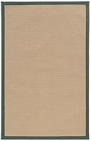 Tapis Athena sisal et vert de 8 pi 9 po x 12 pi