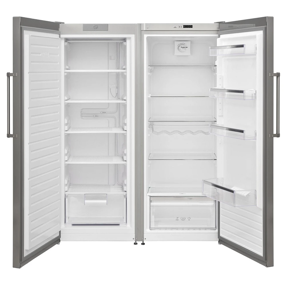 Marathon Deluxe 8 pi.cu. Congélateur vertical acier incoxydable