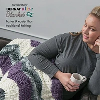 Bernat® Alize® Blanket-EZ™ Yarn, Polyester #7 Jumbo, 6.4oz/180g, 18 Yards