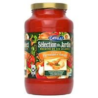 Catelli Garden Select Parmesan & Romano Flavoured Pasta Sauce, 600 mL Jar Catelli Garden Select Tomate parmesan Romano 600ML