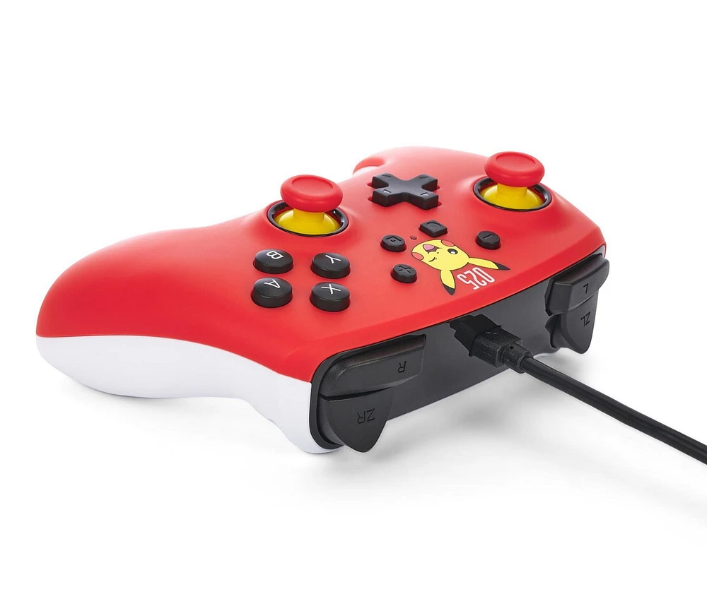 PowerA Wired Controller for Nintendo Switch - Laughing Pikachu