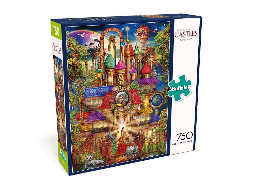 Buffalo Games Majestic Castles Magic Castle 750 Piece Jigsaw Puzzle