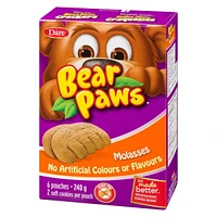 Bear Paws Molasses Cookies, Dare, 240 g