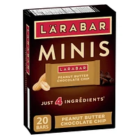 Larabar Gluten Free Minis Peanut Butter Chocolate Chip, 440 g