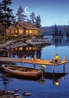 Buffalo Games Large Pieces Crescent Moon Bay 300 Piece Jigsaw Puzzle