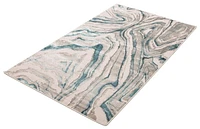 ECARPET Zhara 5'0" x 8'0" Contemporain/Moderne Tapis pour salon, chambre, salle à manger, entrée, couloir et plus encore.