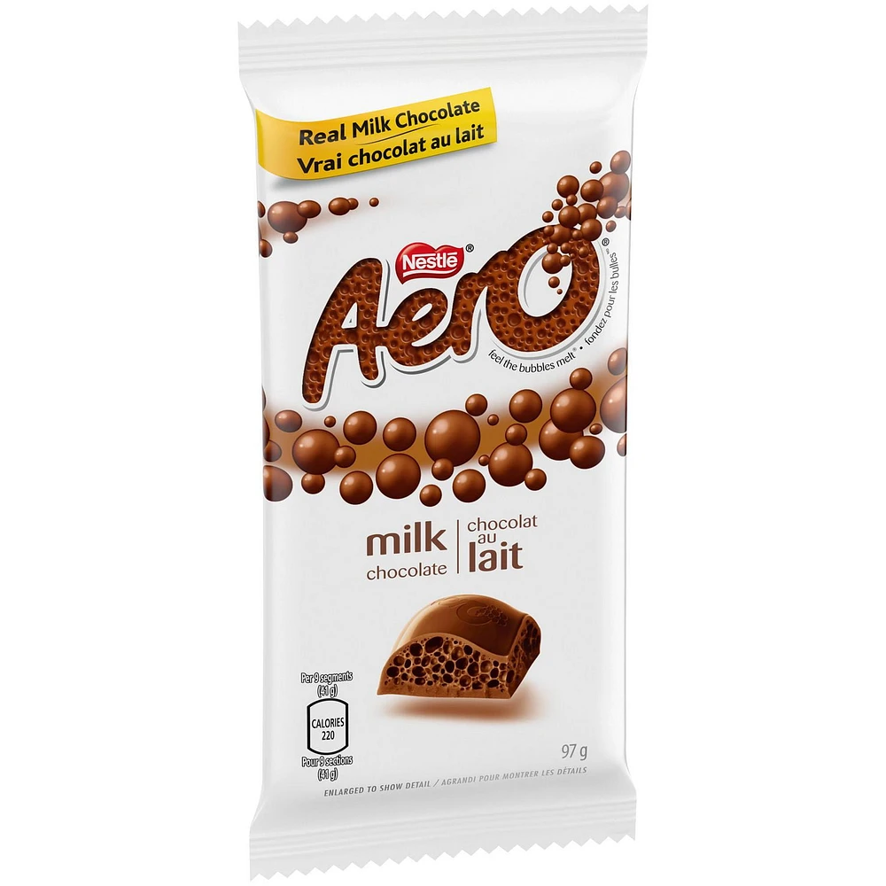 AERO® Milk Chocolate bar, 97 g