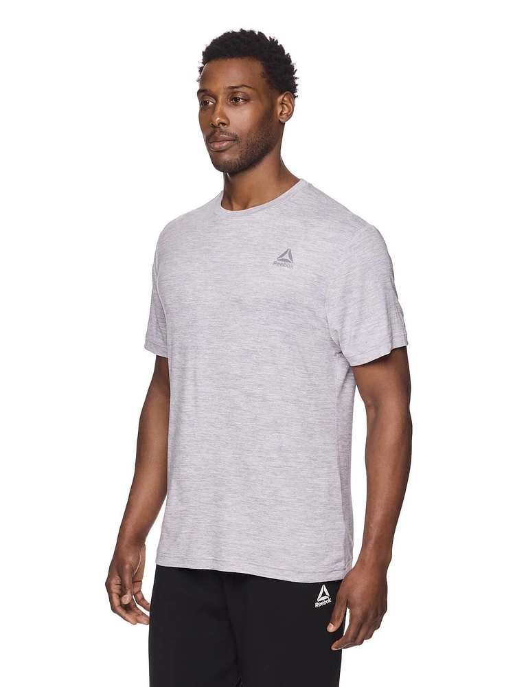 Reebok T-shirt à manches courtes Delta Core pour hommes Tailles S-2XL
