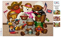 Buffalo Games Charles Wysocki Teddy Friends 300 Piece Jigsaw Puzzle
