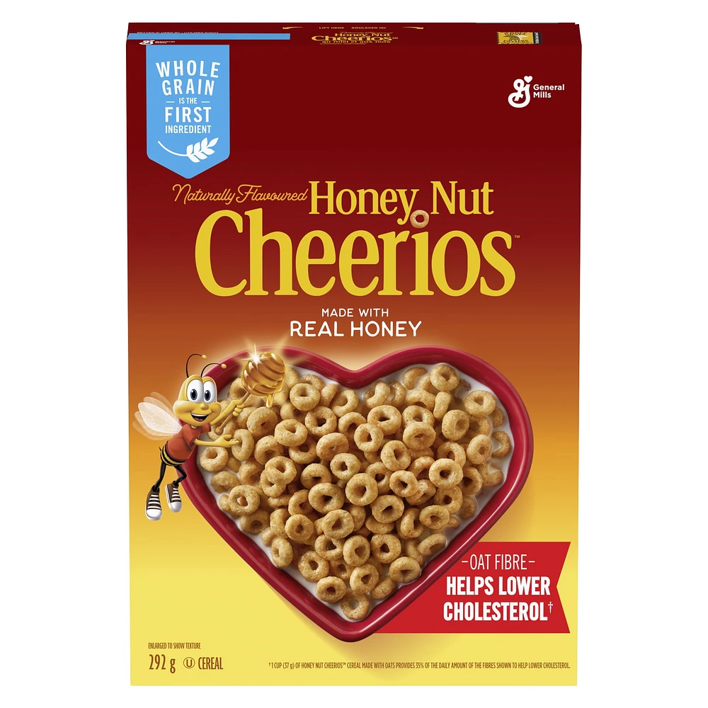 Cheerios Honey Nut Cereal, 292 g