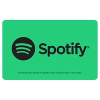 Spotify $99 Carte Cadeau (Code Numérique)