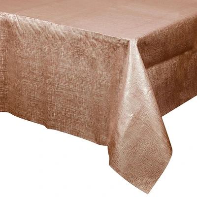 Nappe Métallique Or Rose 54 » x 84 »