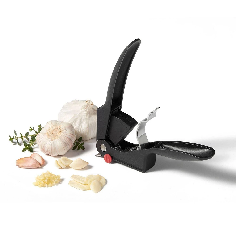 Starfrit All-In-One Garlic Multitool, Pivot Pusher