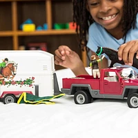 Schleich Pick-up avec remorque pour cheval