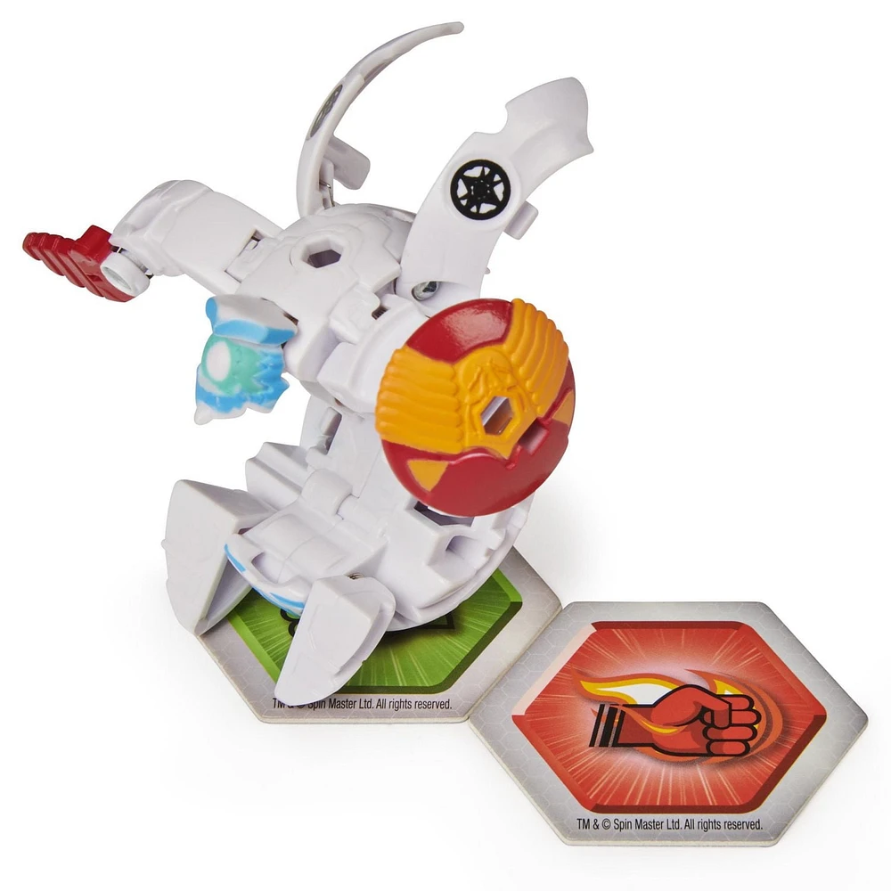 Bakugan, Fusion Cloptor x Apollyon, Figurine Armored Alliance articulée de 5 cm à collectionner et carte à échanger