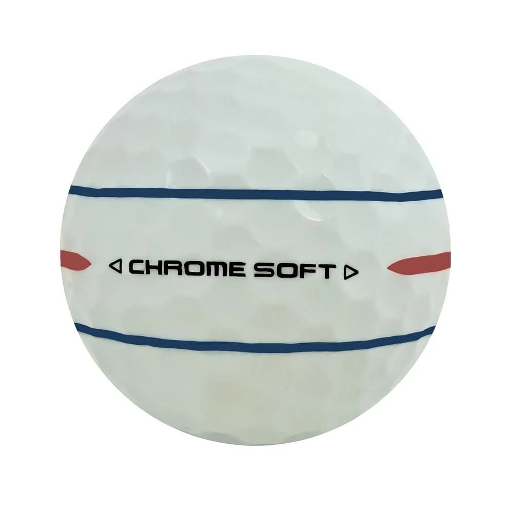 Mulligan - 12 Callaway Chrome Soft 2024 360 Triple Track 5A Mint Recycled Used Golf Balls