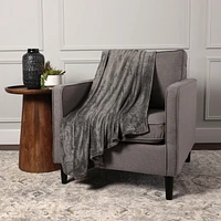 NHL, NBA, MLB Grey Sports Throw Blanket, 50" x 60"