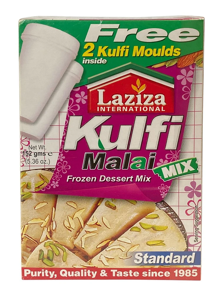 LAZIZA STANDARD KULFI MALAI MIX 52GM