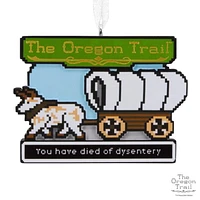 Décoration Hallmark de Noël (Jeu vidéo, The Oregon Trail)