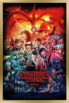 Netflix Stranger Things - Trois saisons une feuille
