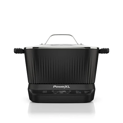 PowerXL 7.5Qt StirMax Multi-Cooker, Auto Paddle Stirs/Shreds/Mixes