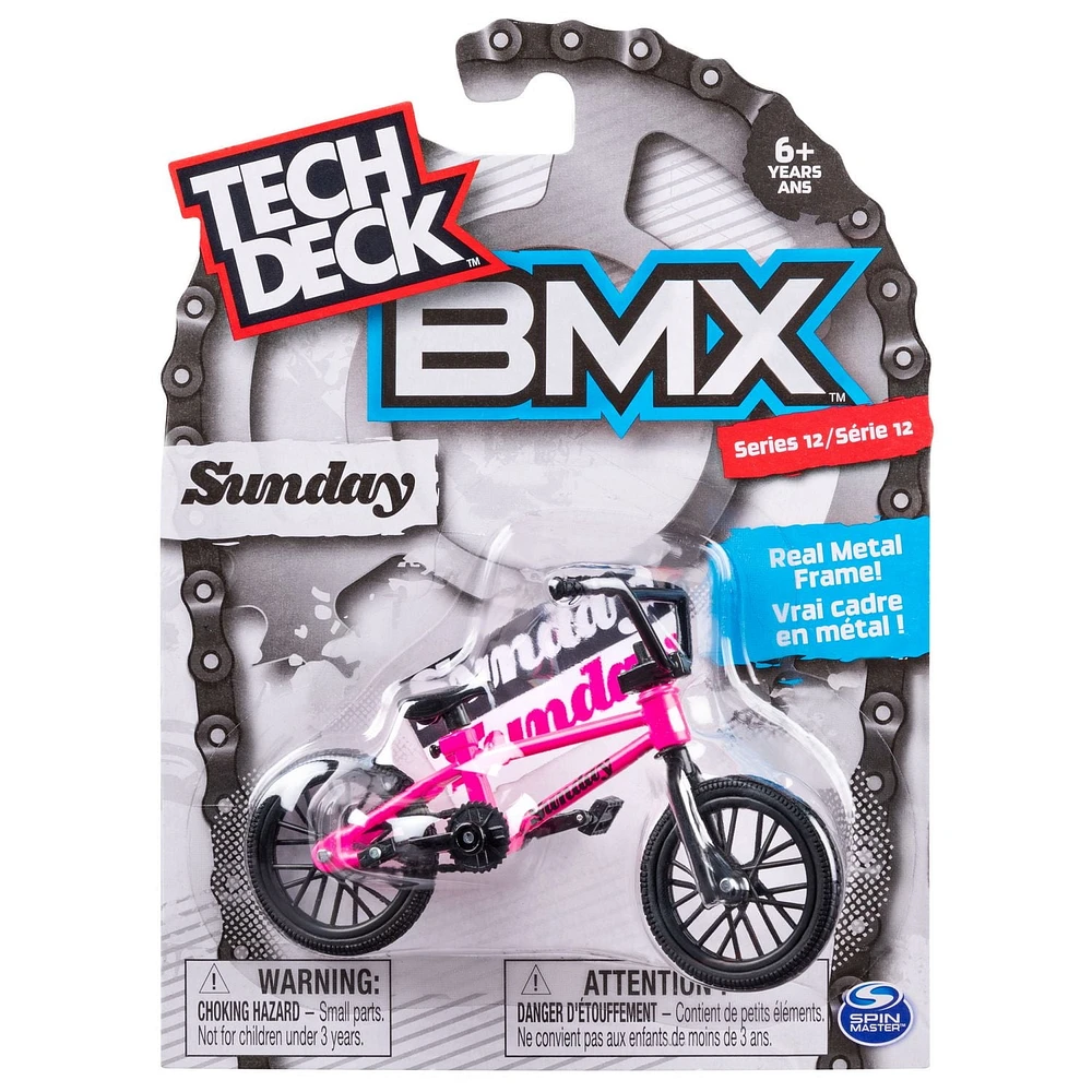 Tech Deck - BMX Finger Bike - Sunday - Pink/Black - Series 12
