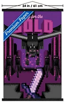 Minecraft: Discover - Only For The Bold Wall Poster