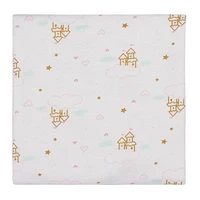 Paquet de 5 couvertures pour bébé de Gerber® Princesse Bleu