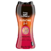 Perles rehausse-parfum pour lessive Downy Unstopables Fusions, parfum Coucher de soleil et agrumes, fraîcheur 2 en 1 toute la journée 303G