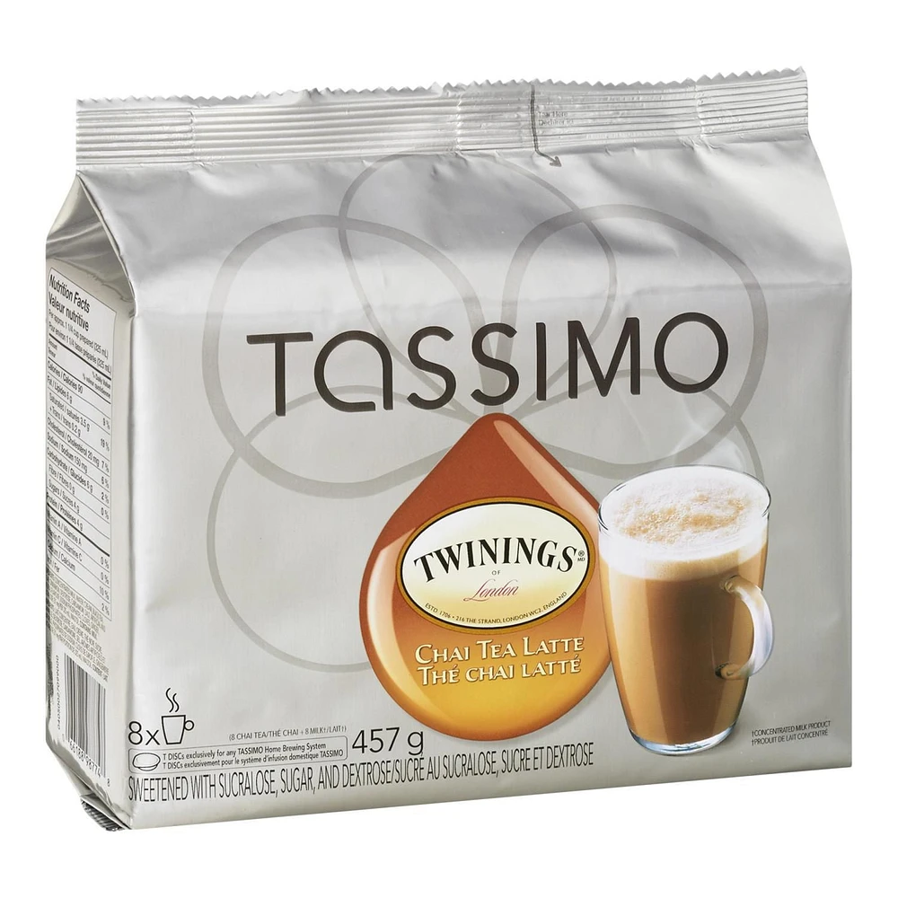 Twinings Tassimo Twinnings Chai Tea Latte T-Discs